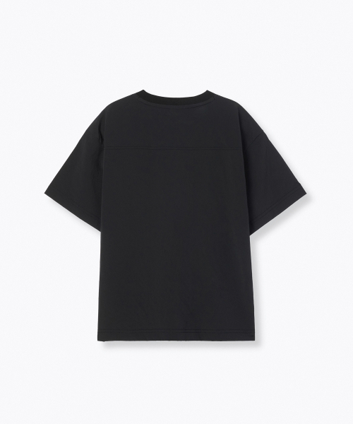 MUSINSA STANDARD KIDS（ムシンサスタンダードキッズ）の「クールタッチオーバーサイズポケットウーブンTシャツ[ブラック]（Tシャツ/カットソー・レディース・その他・100/110/120/130/140/150/160）」の3枚目の写真