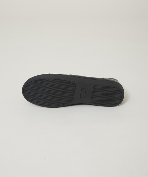 NANO universe(ナノユニバース)の「タッセルローファースニーカー(ローファー・メンズ・ブラック・S/M/L)」の4枚目の写真