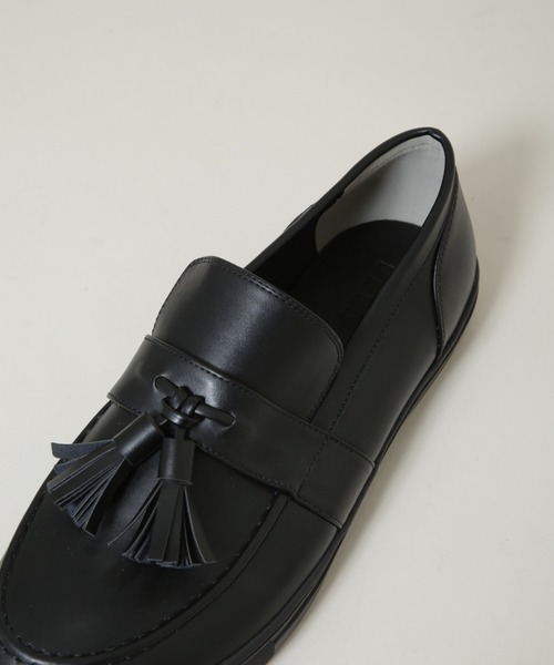 NANO universe(ナノユニバース)の「タッセルローファースニーカー(ローファー・メンズ・ブラック・S/M/L)」の7枚目の写真