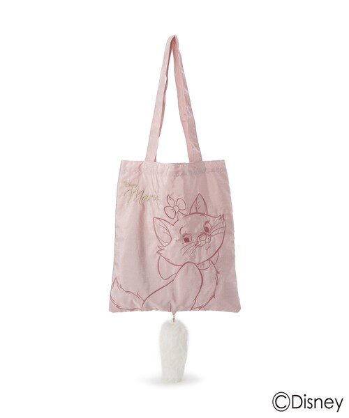 Disney（ディズニー）の「【Disney】キャット刺繍トート（トートバッグ・レディース・ピンク/ブラック/チャコールグレー・00）」の3枚目の写真