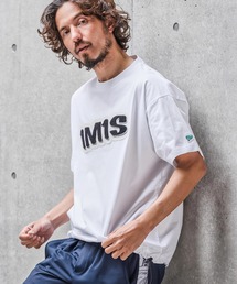 1minute 1second（ワンミニットワンセカンド）の「mt10280-1M1S chenille embroidered patch drawcord cut&sewn ドローコードTシャツ(1M26N260)（Tシャツ/カットソー）」