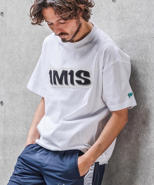 1minute 1second(ワンミニットワンセカンド)の「mt10280-1M1S chenille embroidered patch drawcord cut&sewn ドローコードTシャツ(1M26N260)(Tシャツ/カットソー・メンズ・チャコール/ホワイト/ブラック・XL/L/M)」の5枚目の写真