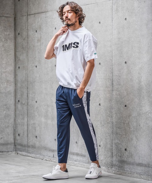 1minute 1second(ワンミニットワンセカンド)の「mt10280-1M1S chenille embroidered patch drawcord cut&sewn ドローコードTシャツ(1M26N260)(Tシャツ/カットソー・メンズ・チャコール/ホワイト/ブラック・XL/L/M)」の6枚目の写真