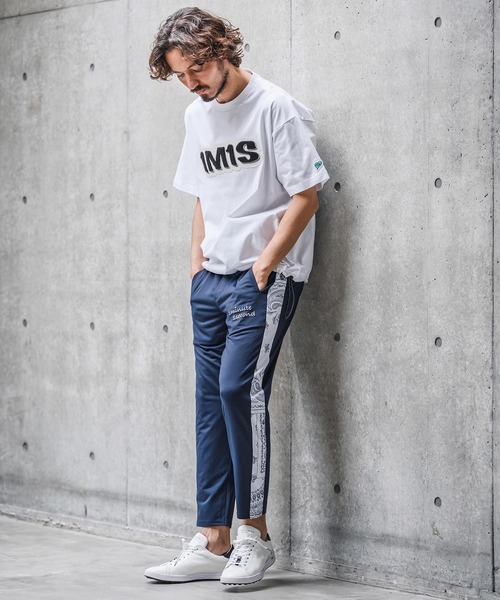 1minute 1second(ワンミニットワンセカンド)の「mt10280-1M1S chenille embroidered patch drawcord cut&sewn ドローコードTシャツ(1M26N260)(Tシャツ/カットソー・メンズ・チャコール/ホワイト/ブラック・XL/L/M)」の8枚目の写真