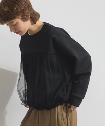 Fizz（フィズ）の「ダンボールチュールワイドプルオーバー（スウェット）」