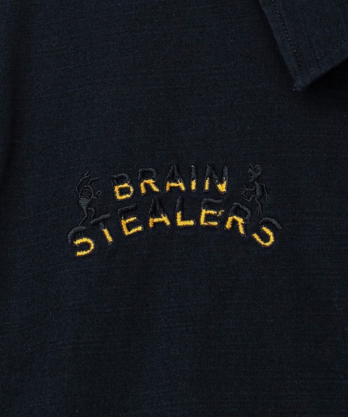 TOY　MACHINE（トイ　マシーン）の「TM BRAIN STEELERS WORK JACKET（その他アウター・メンズ・ブラック/オリーブ・M/L/XL）」の5枚目の写真