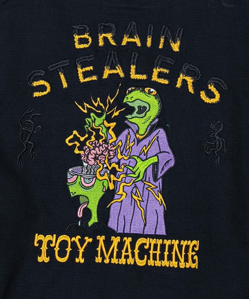TOY　MACHINE（トイ　マシーン）の「TM BRAIN STEELERS WORK JACKET（その他アウター・メンズ・ブラック/オリーブ・M/L/XL）」の9枚目の写真