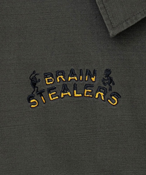 TOY　MACHINE（トイ　マシーン）の「TM BRAIN STEELERS WORK JACKET（その他アウター・メンズ・ブラック/オリーブ・M/L/XL）」の12枚目の写真