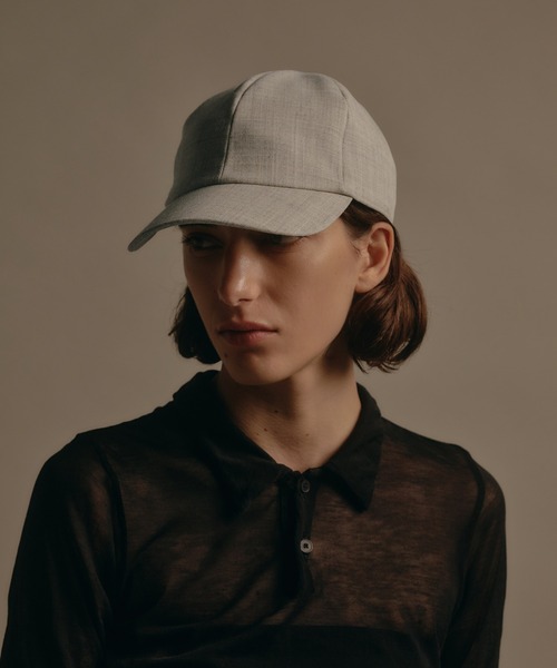 IRIS47（イリスフォーセブン）の「【IRIS 47】tropic wool cap/トロピック ウール キャップ WT79（キャップ・レディース・ベージュ/ブラック・FREE）」の10枚目の写真