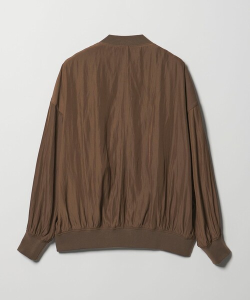 新品タグ付　conte コンテ　サテン ジップブルゾン conte＞サテン ジップブルゾン（ブルゾン）｜conte（コンテ）の