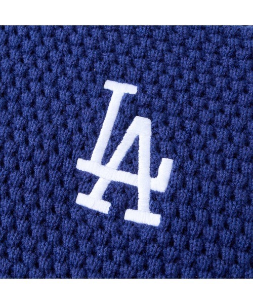 NEW ERA(ニューエラ)の「NEW ERA KNIT TOTE BAG LOS ANGELES DODGERS(ニューエラ ニット トートバッグ ロサンゼルス・ドジャース)(トートバッグ・メンズ・ブルー系・ONE SIZE)」の5枚目の写真