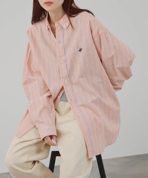 BEVERLY HILLS POLO CLUB ロング丈コットンシャツ