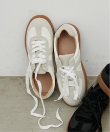 natural couture（ナチュラルクチュール）の「【LARUTA】ジャーマントレーナースニーカー（スニーカー）」