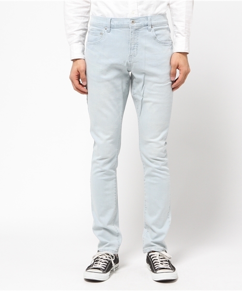 Lui's（ルイス）の「Lui's(ルイス) スキニーデニムパンツ（デニムパンツ・メンズ・ブルー/ライトブルー・MEDIUM/SMALL/LARGE/X-SMALL）」の9枚目の写真