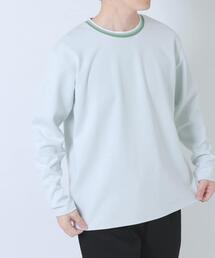 ITEMS URBANRESEARCH | ヘリンボンリブロングスリーブカットソー(Tシャツ/カットソー)
