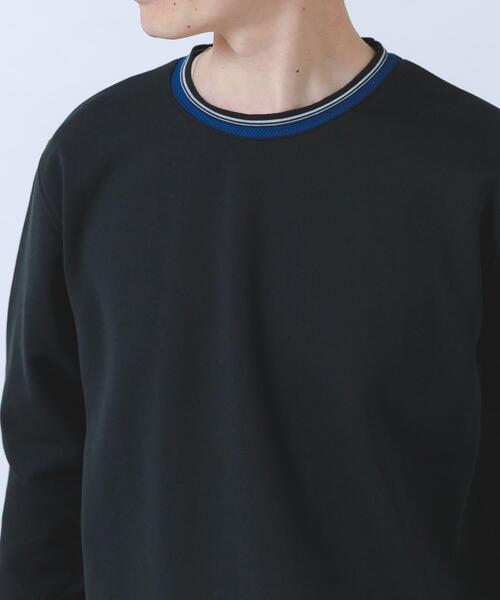 ITEMS URBANRESEARCH(アイテムズ アーバンリサーチ)の「ヘリンボンリブロングスリーブカットソー(Tシャツ/カットソー・メンズ・グレー/ブラック/ホワイト/ネイビー・LARGE/MEDIUM)」の18枚目の写真