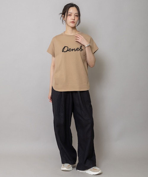 Munich(ミューニック)の「40sフレンチリネンキャンバスルーズワイドパンツ(その他パンツ・レディース・ベージュ/ブラック/カーキ・XS/M/S)」の7枚目の写真