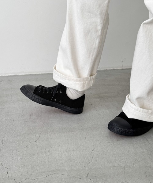 CANAL JEAN（キャナルジーン）の「BUG BLUE　ローカットスニーカー（スニーカー・レディース・ブラック・24.5/24/27.5/26.5/25）」の3枚目の写真