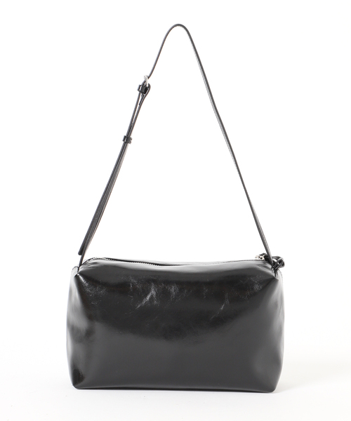 U by SPICK&SPAN（ユーバイスピックアンドスパン）の「《追加》LOW CLASSIC Lc LEATHER CARAMEL BOXBAG2（ハンドバッグ・レディース・ブラック・FREE）」の22枚目の写真