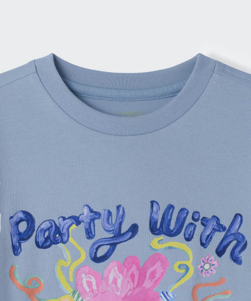 MUSINSA STANDARD KIDS（ムシンサスタンダードキッズ）の「[スロコースターコラボ] リラックスドTシャツ2パック3（Tシャツ/カットソー・レディース・その他・110/120/130/140/150）」の3枚目の写真