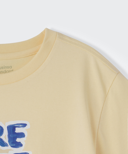 MUSINSA STANDARD KIDS（ムシンサスタンダードキッズ）の「[スロコースターコラボ] リラックスドTシャツ2パック3（Tシャツ/カットソー・レディース・その他・110/120/130/140/150）」の6枚目の写真