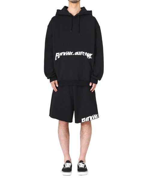 FUCKING AWESOME（ファッキングオーサム）の「FUCKING AWESOME / ファッキンオーサム：Cut Off Sweat Short：FA-COSS[WAX]（その他パンツ・メンズ・ブラック・L）」の9枚目の写真