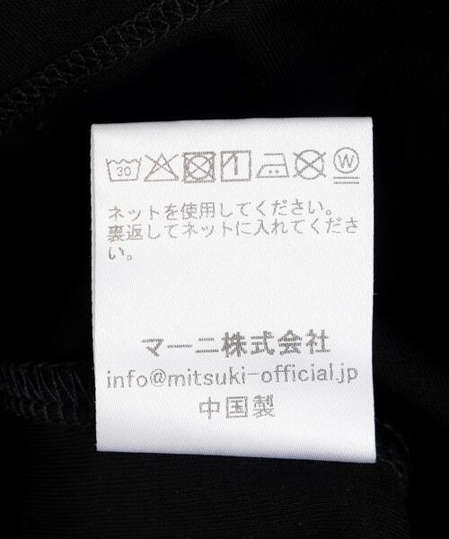 ROYAL FLASH(ロイヤルフラッシュ)の「MITSUKI/ミツキ/Slit Design T-Shirt(Tシャツ/カットソー・レディース・ホワイト/ブラック・F)」の8枚目の写真