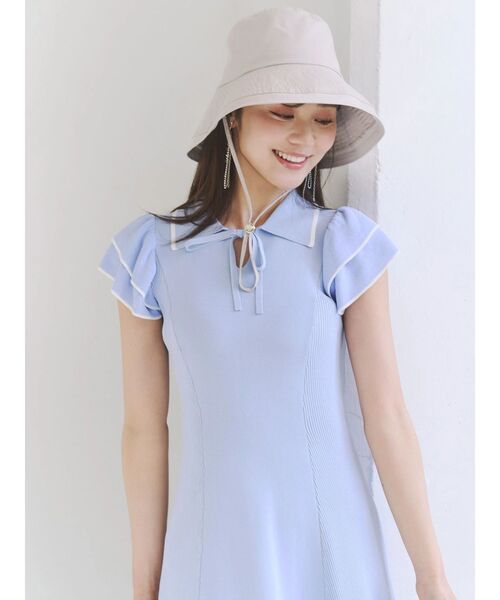 MERCURYDUO（マーキュリーデュオ）の「遮光芯ツバ広ハット（ハット・レディース・ブラック/ベージュ・FREE）」の15枚目の写真