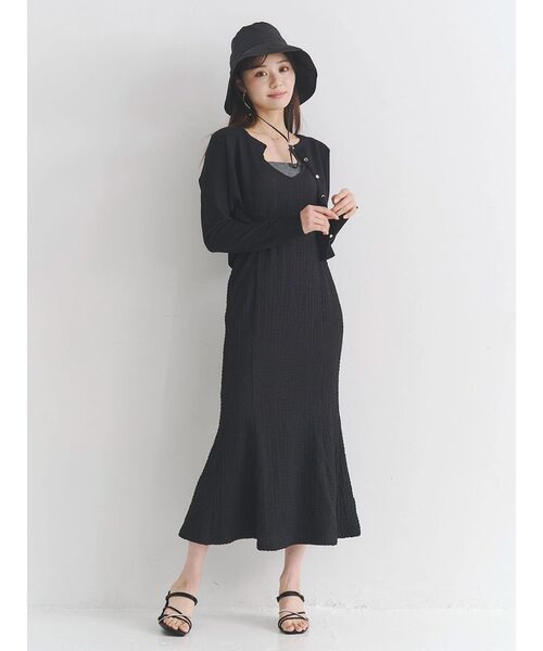 MERCURYDUO（マーキュリーデュオ）の「遮光芯ツバ広ハット（ハット・レディース・ブラック/ベージュ・FREE）」の18枚目の写真