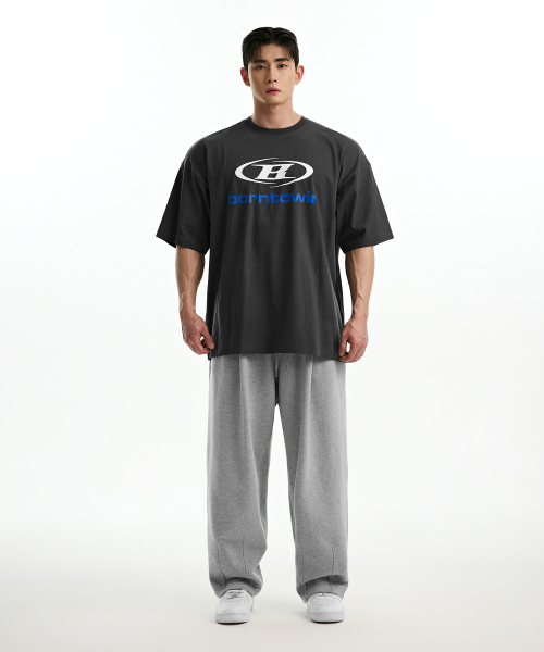 BORN TO WIN（ボーントゥウィン）の「SYMBOL B LOGO T-SHIRTS [CHARCOAL]（Tシャツ/カットソー・メンズ・その他・1/2/3）」の11枚目の写真