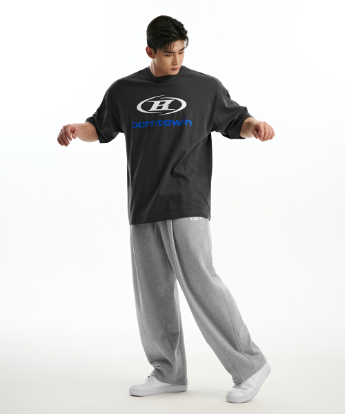 BORN TO WIN（ボーントゥウィン）の「SYMBOL B LOGO T-SHIRTS [CHARCOAL]（Tシャツ/カットソー・メンズ・その他・1/2/3）」の4枚目の写真