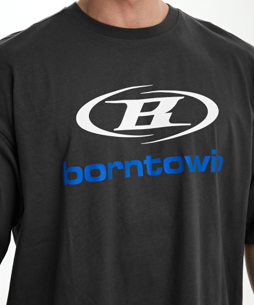BORN TO WIN（ボーントゥウィン）の「SYMBOL B LOGO T-SHIRTS [CHARCOAL]（Tシャツ/カットソー・メンズ・その他・1/2/3）」の9枚目の写真