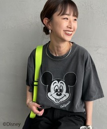 GOOD ROCK SPEED（グッドロックスピード）の「【WEB先行予約】[GOOD ROCK SPEED グッドロックスピード] 別注   MICKEY MOUSE   クラックプリントTシャツ   ディズニー（Tシャツ/カットソー）」