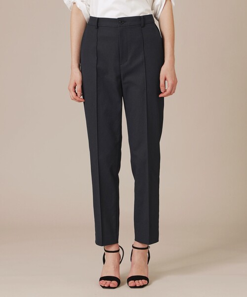 MACKINTOSH LONDON(マッキントッシュ ロンドン)の「【WEB・一部店舗限定】コットンリネンブレンドオックステーパードパンツ(その他パンツ・レディース・ベージュ/ネイビー/オフホワイト・40/36/38)」の7枚目の写真