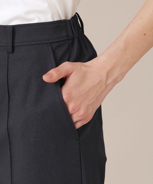 MACKINTOSH LONDON(マッキントッシュ ロンドン)の「【WEB・一部店舗限定】コットンリネンブレンドオックステーパードパンツ(その他パンツ・レディース・ベージュ/ネイビー/オフホワイト・40/36/38)」の10枚目の写真