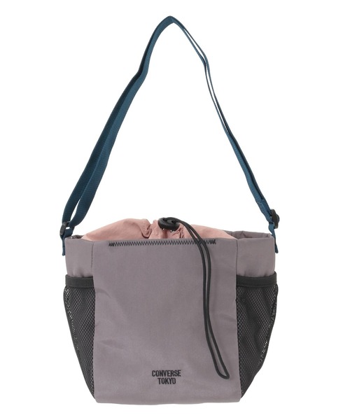 CONVERSE TOKYO(コンバーストウキョウ)の「MESH BOX SHOULDER BAG(ショルダーバッグ・レディース・ブラック/カーキ/グレー・FREE)」の2枚目の写真