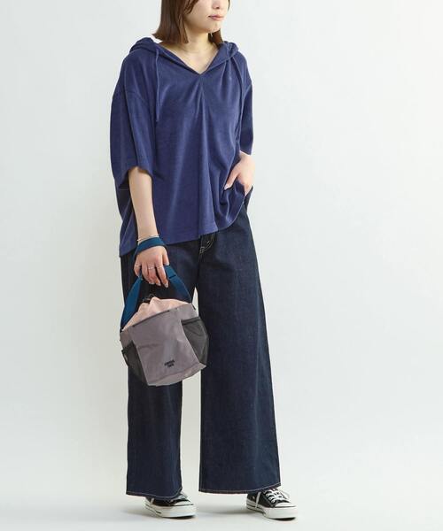 CONVERSE TOKYO(コンバーストウキョウ)の「MESH BOX SHOULDER BAG(ショルダーバッグ・レディース・ブラック/カーキ/グレー・FREE)」の5枚目の写真