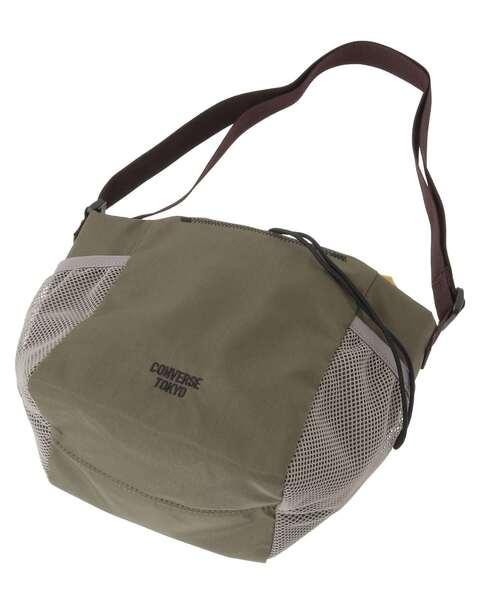 CONVERSE TOKYO(コンバーストウキョウ)の「MESH BOX SHOULDER BAG(ショルダーバッグ・レディース・ブラック/カーキ/グレー・FREE)」の11枚目の写真