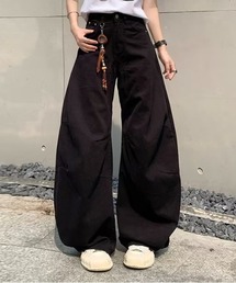 Evo+Revo（エボレボ）の「”超美シルエット”極太カーブバルーンワイドパンツ（デニムパンツ）」