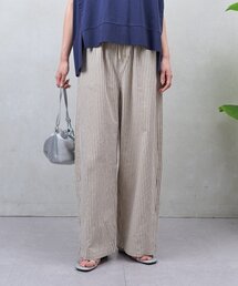 Jena espace merveilleux | リネンストライプパンツ(その他パンツ)