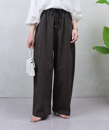 Jena espace merveilleux | リネンストライプパンツ(その他パンツ)