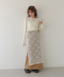 CLEIO（クレイオ）の「【CLEIO】2WAYレースセットタイトスカート（スカート）」