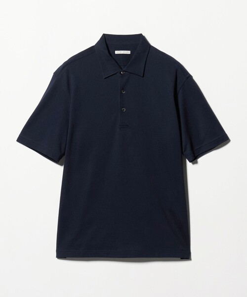 UNITED ARROWS（ユナイテッドアローズ）の「カノコ ワンピースカラー ポロシャツ COMFORT EASY-MODEL 抗菌防臭（ポロシャツ・メンズ・ネイビー/ライトグレー/ホワイト/ターコイズブルー系・L/S/XL/M）」の13枚目の写真