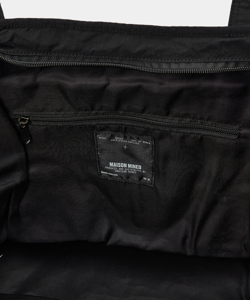 MAISON MINED(メゾンミネド)の「TWO-WAY SHOULDER BAG BLACK(ショルダーバッグ・メンズ・その他・FREE)」の12枚目の写真