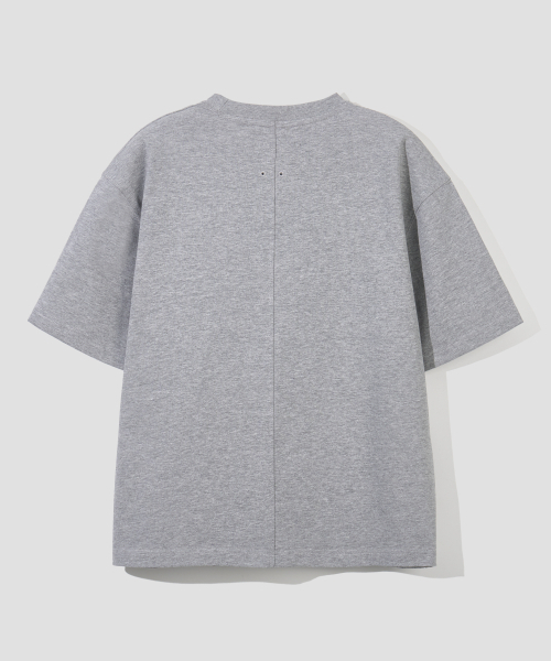 AGOD（エージーオーディー）の「ベックインシジョンクロップハーフTシャツ[グレー]（Tシャツ/カットソー・レディース・その他・MEDIUM/SMALL/LARGE）」の5枚目の写真