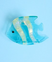 gargle（ガーグル）の「gargle ガーグル：海の生き物　アクアフィッシュ　ヘアー　クリップ　バンス（バレッタ/ヘアクリップ）」