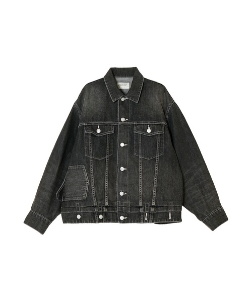 beautiful people(ビューティフルピープル)の「double-end selvedge denimblous 1626102026(その他パンツ・メンズ・ブラック・36inch)」の1枚目の写真