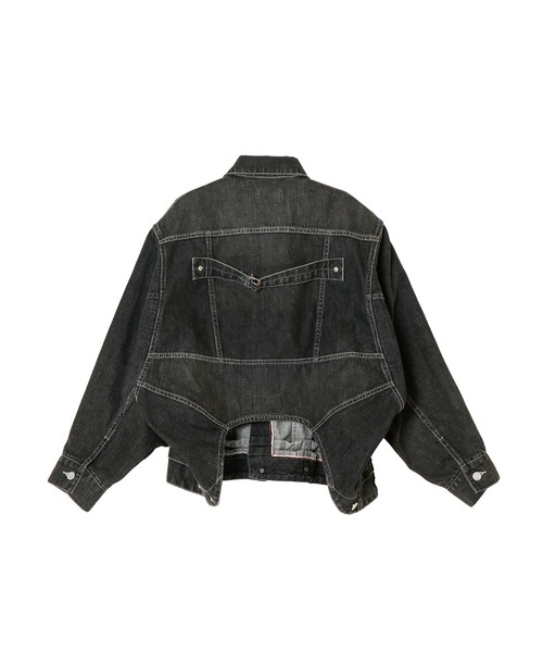 beautiful people(ビューティフルピープル)の「double-end selvedge denimblous 1626102026(その他パンツ・メンズ・ブラック・36inch)」の2枚目の写真