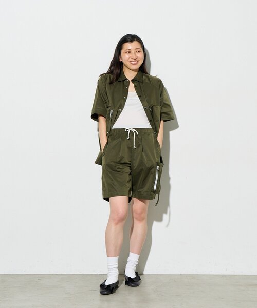 B-DAY STORE(ビーデイストア)の「【B-DAY STORE】ビックポケットショートパンツ(その他パンツ・レディース・カーキ/ネイビー・0)」の6枚目の写真
