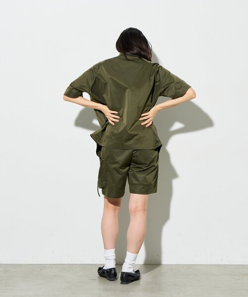 B-DAY STORE(ビーデイストア)の「【B-DAY STORE】ビックポケットショートパンツ(その他パンツ・レディース・カーキ/ネイビー・0)」の7枚目の写真